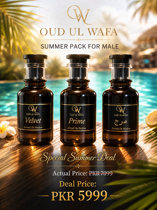 The Summer Bundle – Pack of 3 Fresh Perfumes for Men